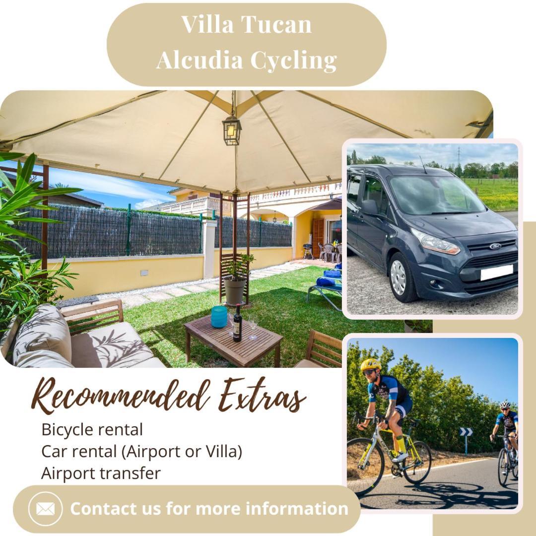 Villa Tucan Alcudia Cycling Exterior foto
